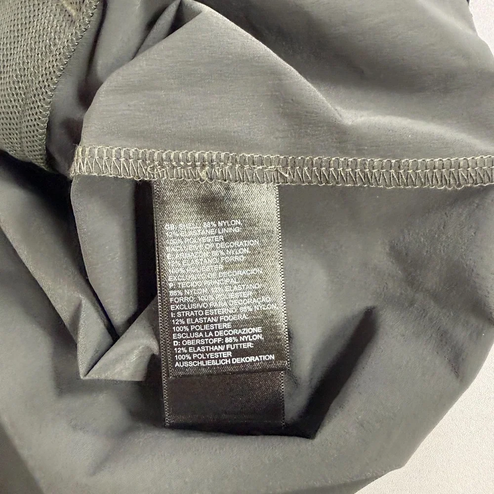 The North Face Jacket Mens XL Gray Dome 2 Stretch Windwall Windbreaker Outdoor